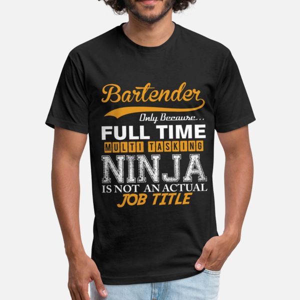 bartender full time multi tasking ninja t shirt men designs short sleeve s-xxxl novelty loose breathable spring pattern shirt
bartender full time multi tasking ninja t shirt men designs short sleeve s-xxxl novelty loose breathable spring pattern shirt