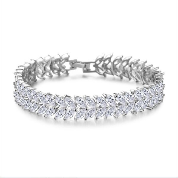 link, chain bettyue season fashion statement for women and ladies exquisite bracelet with zirconia charming jewelry in party, Black
link, chain bettyue season fashion statement for women and ladies exquisite bracelet with zirconia charming jewelry in party, Black