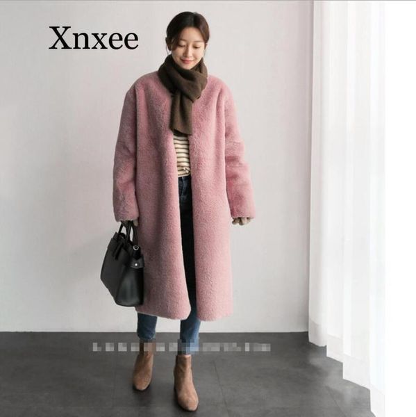 women's fur & faux england style 2021 plush winter woman long coat pockets 5 color slim, Black
women's fur & faux england style 2021 plush winter woman long coat pockets 5 color slim, Black