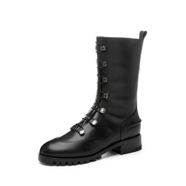 sklfgxzy 2020 new autumn/winter knight boots genuine leather women's boots cross strap european brands handmade, Black
sklfgxzy 2020 new autumn/winter knight boots genuine leather women's boots cross strap european brands handmade, Black