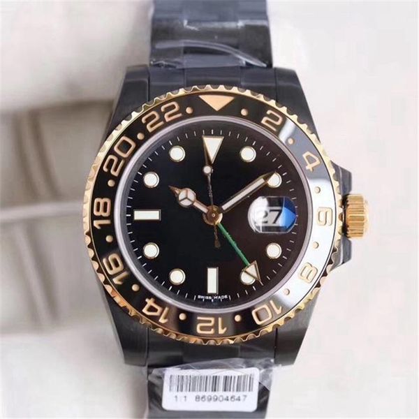 mens sports watch gmt series 116710 black dial ceramic bezel sapphire glass automatic mechanical mens, Slivery;brown
mens sports watch gmt series 116710 black dial ceramic bezel sapphire glass automatic mechanical mens, Slivery;brown