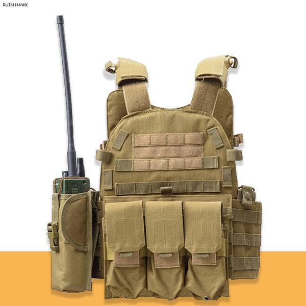 hunting jackets 6094 tactical body armor carrier vest outdoor combat army cs wargame training equipment, Camo;black
hunting jackets 6094 tactical body armor carrier vest outdoor combat army cs wargame training equipment, Camo;black