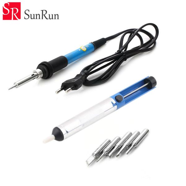 110v/220v 60w adjustable temperature electric soldering iron welding solder station heat pencil with 5pcs tips 1pcs suction tin
110v/220v 60w adjustable temperature electric soldering iron welding solder station heat pencil with 5pcs tips 1pcs suction tin
