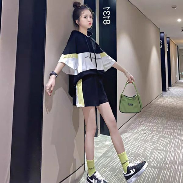 casual sportswear shorts women's loose summer clothing 2020 new fashion fashion age-reducing korean pants suit shorts pants set two-pie, Gray
casual sportswear shorts women's loose summer clothing 2020 new fashion fashion age-reducing korean pants suit shorts pants set two-pie, Gray