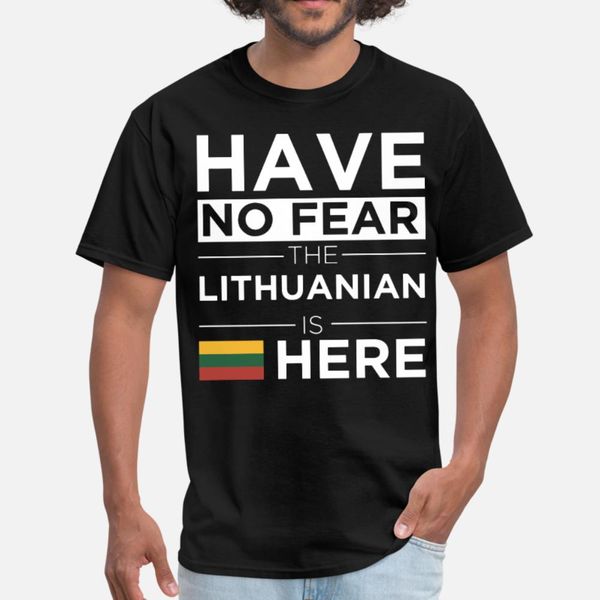 have no fear литовской is here страны husban тенниска мужчины печать хлопок o-шея письмо sunlight аутентичных летний отдых рубашки
have no fear литовской is here страны husban тенниска мужчины печать хлопок o-шея письмо sunlight аутентичных летний отдых рубашки
