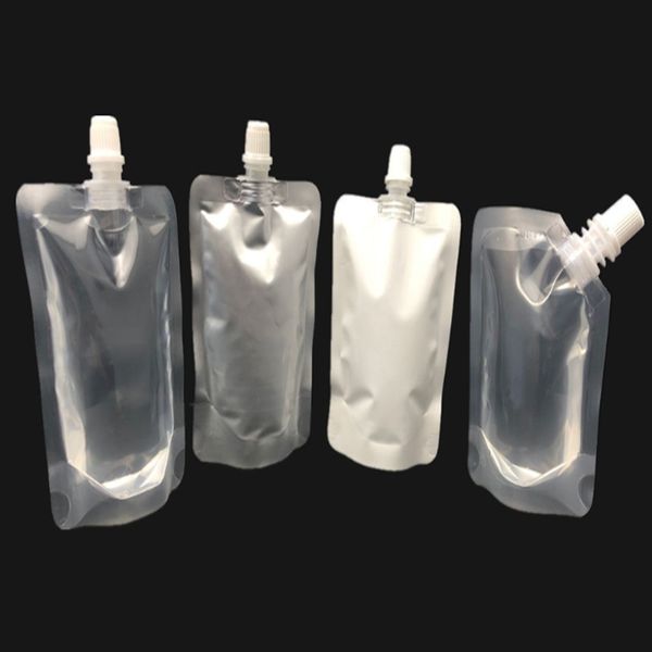 500pcs/lot 100ml stand up drinking package bags transparent pout bag white silver pouch bags for beverage milk
500pcs/lot 100ml stand up drinking package bags transparent pout bag white silver pouch bags for beverage milk