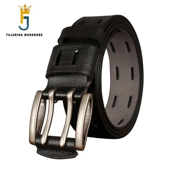 fajarina retro new double needle buckle belt soft layer casual jeans cow skin leather belt for men 38mm n17fj850, Black;brown
fajarina retro new double needle buckle belt soft layer casual jeans cow skin leather belt for men 38mm n17fj850, Black;brown