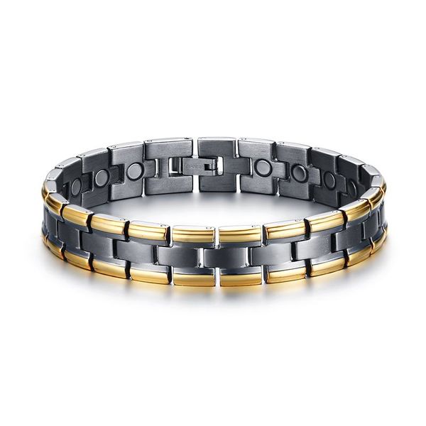 link, chain love gifts bracelet for family son father dad birthday presents men jewelry, Black
link, chain love gifts bracelet for family son father dad birthday presents men jewelry, Black