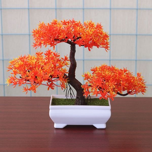 1PC Artificial Dried Flowers Fake Green Pot Welcoming Pine Bonsai Simulation Artificial Potted Plants Ornament Home Decor
1PC Artificial Dried Flowers Fake Green Pot Welcoming Pine Bonsai Simulation Artificial Potted Plants Ornament Home Decor