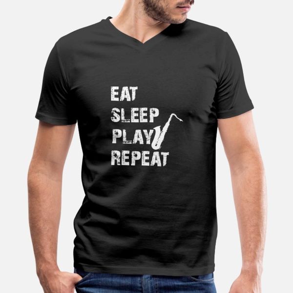 eat sleep play sax повторных saxplayer саксофон тенниска мужчины настройка с коротким рукавом o-образный вырез подходит интересный нового ст
eat sleep play sax повторных saxplayer саксофон тенниска мужчины настройка с коротким рукавом o-образный вырез подходит интересный нового ст