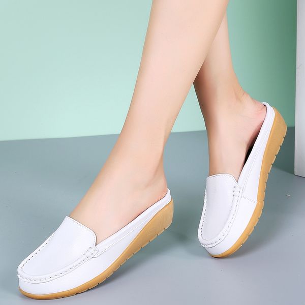 new 2020 solid women sandals summer slippers flip flops genuine leather flat sandals ladies slip on shoes woman mule shoes, Black
new 2020 solid women sandals summer slippers flip flops genuine leather flat sandals ladies slip on shoes woman mule shoes, Black