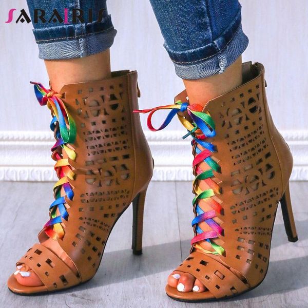 sarairis 2020 high thin heels sandals new 2020 summer retro rome hollow sandals women classic lace-up gladiator shoes woman, Black
sarairis 2020 high thin heels sandals new 2020 summer retro rome hollow sandals women classic lace-up gladiator shoes woman, Black