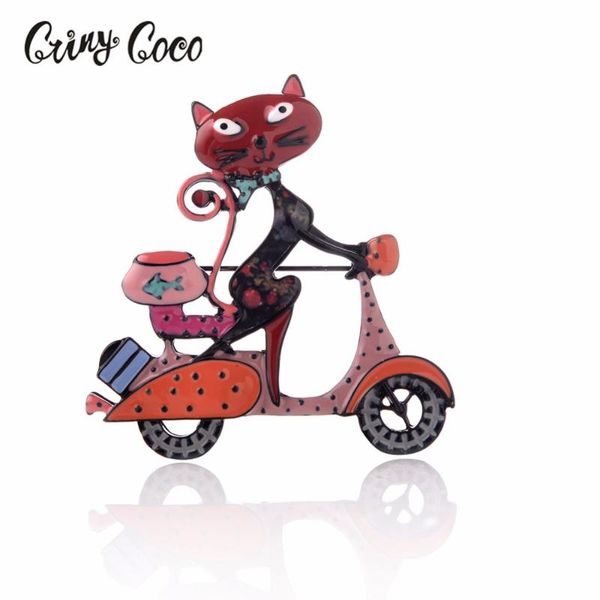 cring coco enamel brooches cat brooch pin women and men jewelry cute small badges fashion jewelry pins wholesale price, Gray
cring coco enamel brooches cat brooch pin women and men jewelry cute small badges fashion jewelry pins wholesale price, Gray