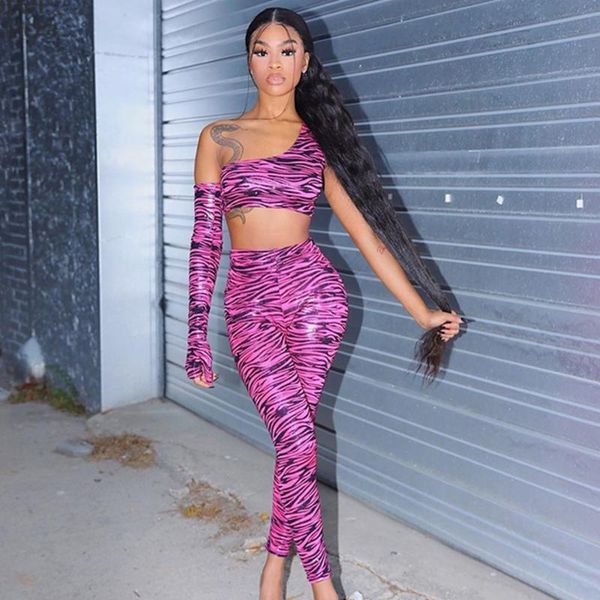 women's tracksuits sisterlinda print striped sportwear matching set women one shoulder bodycon casual pant leggings sleeve 3piece sets, Gray
women's tracksuits sisterlinda print striped sportwear matching set women one shoulder bodycon casual pant leggings sleeve 3piece sets, Gray