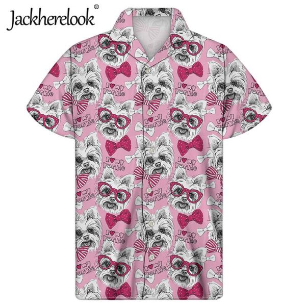 men's casual shirts jackherelook puppy yorkshire terrier dog print guayabera cuban summer short sleeved hawaiian shirt plus size camis, White;black
men's casual shirts jackherelook puppy yorkshire terrier dog print guayabera cuban summer short sleeved hawaiian shirt plus size camis, White;black