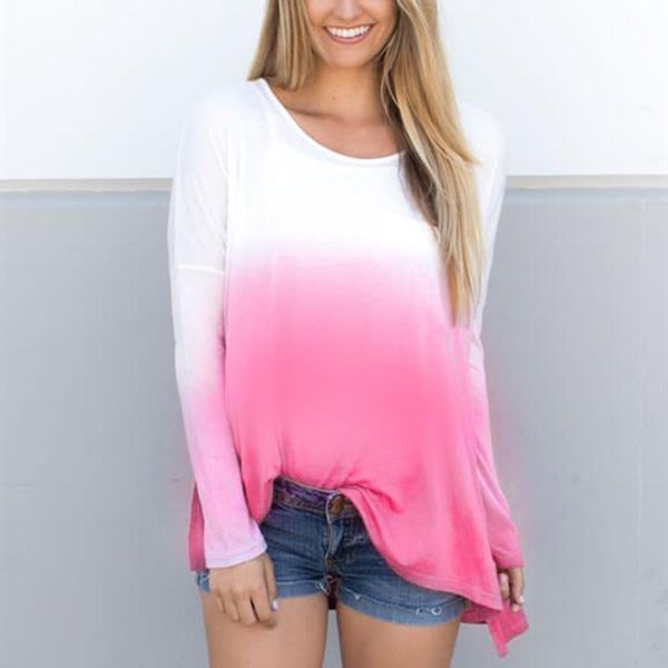 tie-dyed print t-shirt women o-neck long sleeve pullover loose winter casual femme t-shirt pullover camisetas mujer, White
tie-dyed print t-shirt women o-neck long sleeve pullover loose winter casual femme t-shirt pullover camisetas mujer, White