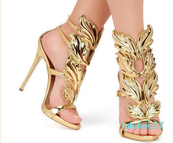 2020 designer women's metal leaf wing high heel sandals gold nude black party events shoes gladiator metallic winged sandals z07
2020 designer women's metal leaf wing high heel sandals gold nude black party events shoes gladiator metallic winged sandals z07