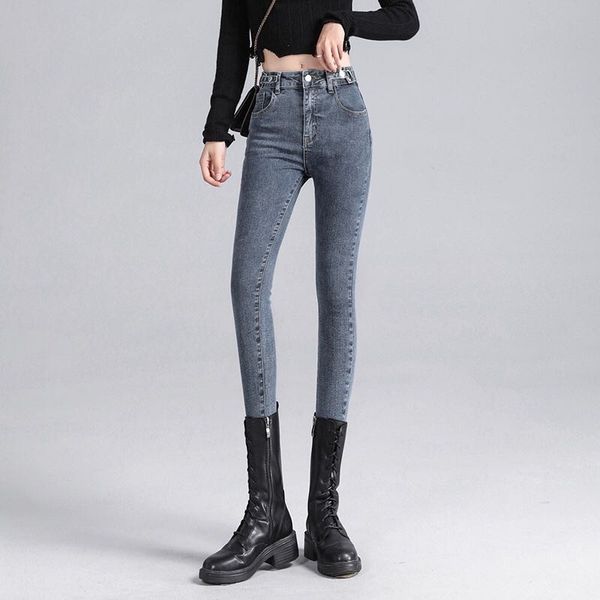 women jeans 2020 autumn new fashion high elastic show slim skinny pants high waist denim pencil pants casual streetwear, Blue
women jeans 2020 autumn new fashion high elastic show slim skinny pants high waist denim pencil pants casual streetwear, Blue