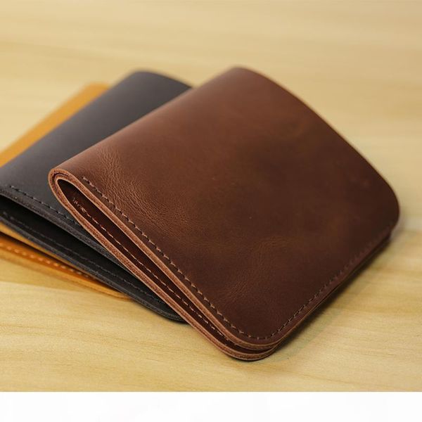 2020 fashion genuine leather men wallet leisure women wallet leather purse for men card holders wallet c62291, Brown;gray 
2020 fashion genuine leather men wallet leisure women wallet leather purse for men card holders wallet c62291, Brown;gray