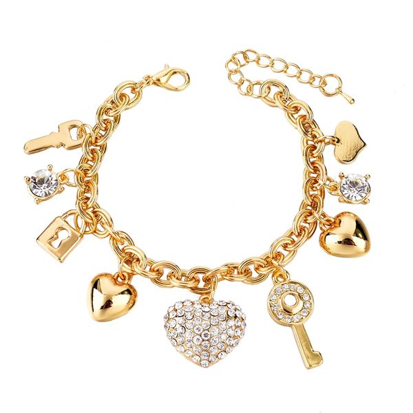 fashion heart beetle charm bracelets bangles for women gold plated bracelet austrian crystal chain pulseras sbr140221, Black
fashion heart beetle charm bracelets bangles for women gold plated bracelet austrian crystal chain pulseras sbr140221, Black