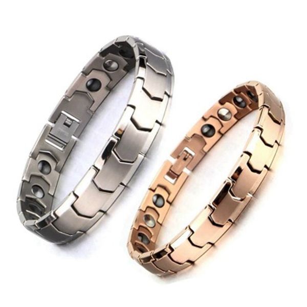 black bracelet men hand chain energy health germanium magnetic bracelet men stainless steel bracelets for women
black bracelet men hand chain energy health germanium magnetic bracelet men stainless steel bracelets for women