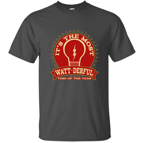 most watt derful time christmas funny electricity mens t-shirt mens t shirt tshirt for men solid color o neck summer design
most watt derful time christmas funny electricity mens t-shirt mens t shirt tshirt for men solid color o neck summer design