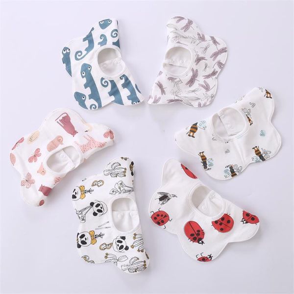 6pcs/lot baby bibs gauze soft cartoon burp cloth flower shape newborn baby apron resuable feeding bibs, Slivery;white
6pcs/lot baby bibs gauze soft cartoon burp cloth flower shape newborn baby apron resuable feeding bibs, Slivery;white