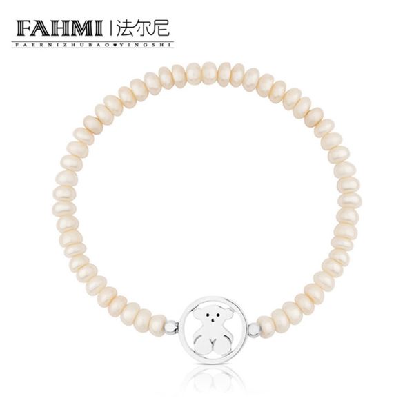 fahmi 100% 925 sterling silver charm fashion pearl bracelet elegant romance 712161510 bear powder crystal original wedding gifts1, Black
fahmi 100% 925 sterling silver charm fashion pearl bracelet elegant romance 712161510 bear powder crystal original wedding gifts1, Black