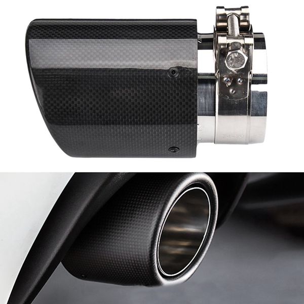 universal 80mm-in 101mm-out glossy black car carbon fiber exhaust tail rear tip pipe muffler
universal 80mm-in 101mm-out glossy black car carbon fiber exhaust tail rear tip pipe muffler