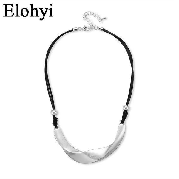 eloyhi women double collarchoker leather rope necklace geometric for women trendy neckalce&pendants gift, Silver
eloyhi women double collarchoker leather rope necklace geometric for women trendy neckalce&pendants gift, Silver