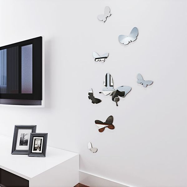 3d butterflies mirror wall sticker home decor diy art decal stickers sliver wall stickers party wedding decor poster for kitchen
3d butterflies mirror wall sticker home decor diy art decal stickers sliver wall stickers party wedding decor poster for kitchen