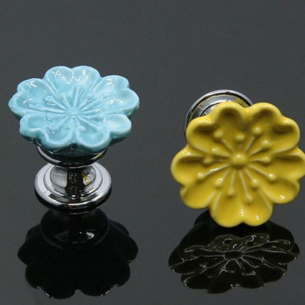 flower shape home drawer pulls cupboard ceramic single hole diy cabinet handle
flower shape home drawer pulls cupboard ceramic single hole diy cabinet handle
