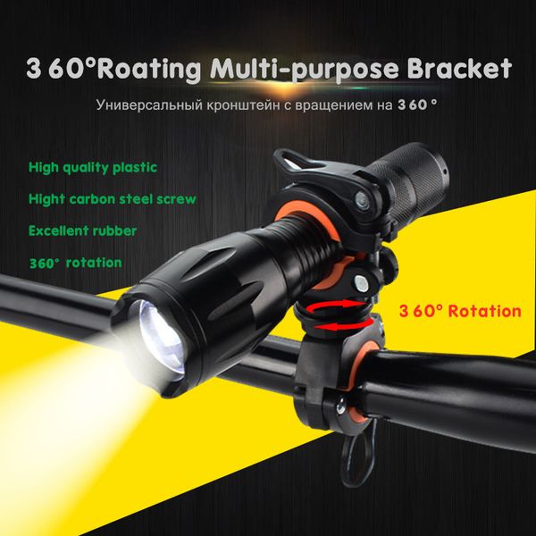 bicycle lamp holder mtb headlight bracket 360°rotation stand universal cycling /riding accessories bike pump clip
bicycle lamp holder mtb headlight bracket 360°rotation stand universal cycling /riding accessories bike pump clip
