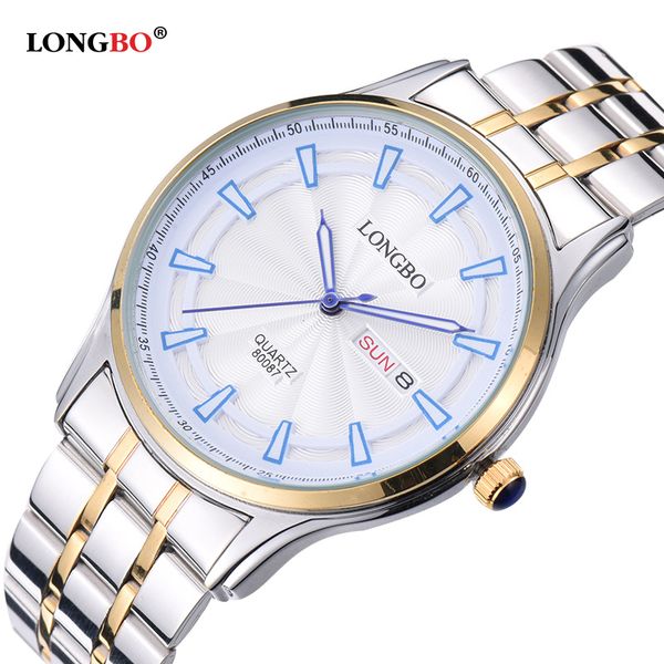 fashion longbo brand men waomn lovers couple watches date day water resistant luxury gold stainless steel quartz montre homme, Slivery;brown
fashion longbo brand men waomn lovers couple watches date day water resistant luxury gold stainless steel quartz montre homme, Slivery;brown