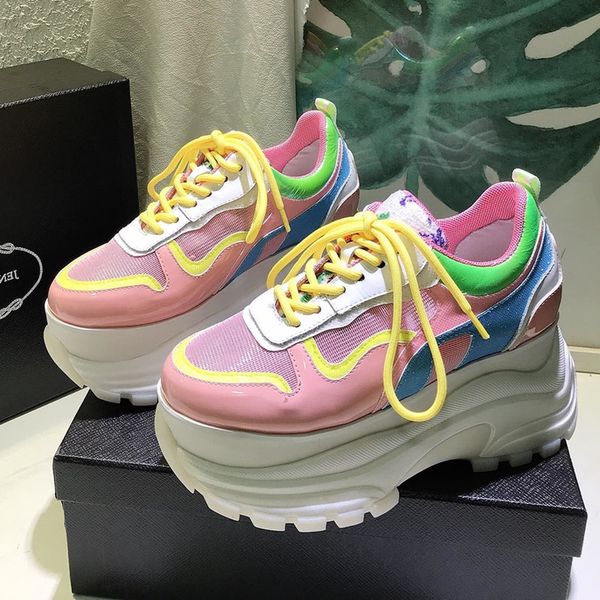 platform 2020 summer new women shoes flat platform fashion sneakers lace-up cute shoes mesh air breathable buty damskie, Black
platform 2020 summer new women shoes flat platform fashion sneakers lace-up cute shoes mesh air breathable buty damskie, Black