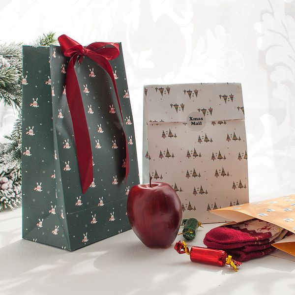christmas present bag diy christmas gift cookie package bag kraft paper 15*9.7*27cm party gift bag
christmas present bag diy christmas gift cookie package bag kraft paper 15*9.7*27cm party gift bag