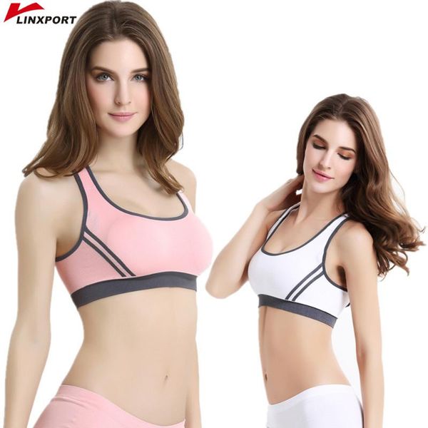 women sports bras fitness yoga lady mesh bra push up tights gym sportswear vest quick dry compression running clothing, White;black
women sports bras fitness yoga lady mesh bra push up tights gym sportswear vest quick dry compression running clothing, White;black