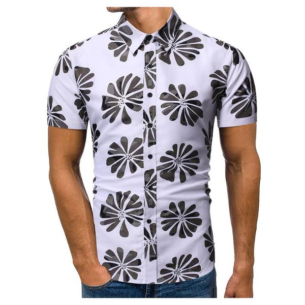 feitong mens white shirt summer printed slim fit short sleeve shirts male shirt blusa beach men camisa masculina, White;black
feitong mens white shirt summer printed slim fit short sleeve shirts male shirt blusa beach men camisa masculina, White;black