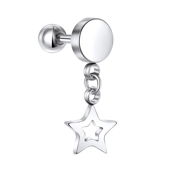 geomee 1pcs 316l cartilage piercing ear stud tragus helix bar stud earring geometry pendent body piercing punk style jewelry e69, Golden;silver
geomee 1pcs 316l cartilage piercing ear stud tragus helix bar stud earring geometry pendent body piercing punk style jewelry e69, Golden;silver
