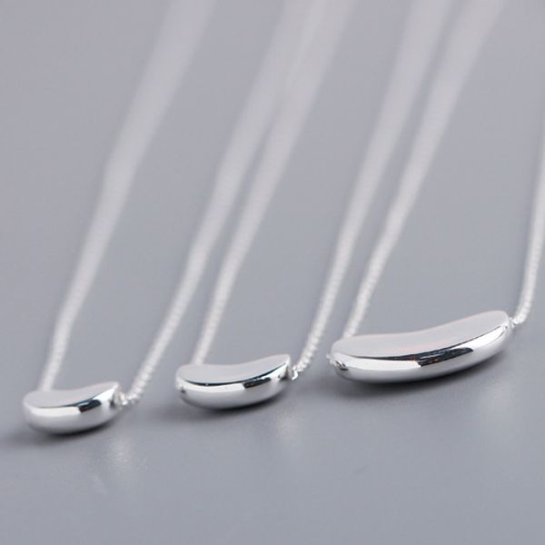 women 925 sterling silver necklace female pea pendant woman wedding engagement jewelry
women 925 sterling silver necklace female pea pendant woman wedding engagement jewelry