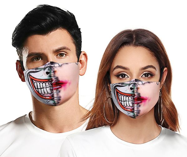 mask fashion halloween sewing mouth joker digital printing breathable mask adjustable ear hook daily protective life mask
mask fashion halloween sewing mouth joker digital printing breathable mask adjustable ear hook daily protective life mask