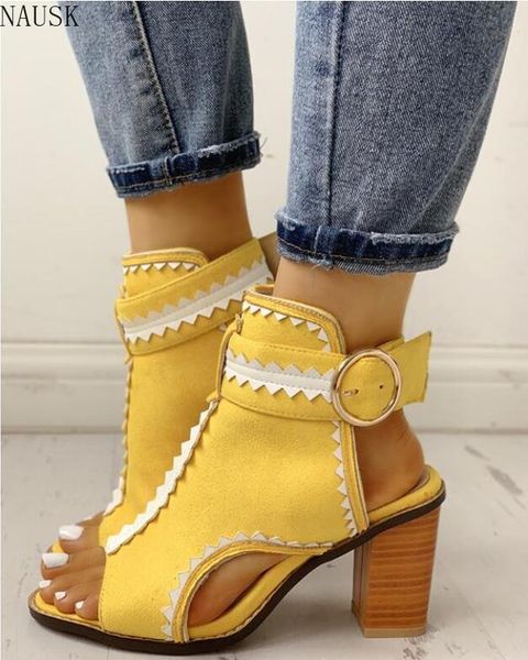 new women sandals platform sandals wedges shoes women heels sandalias mujer 2020 summer shoes leather zapatos de mujer, Black