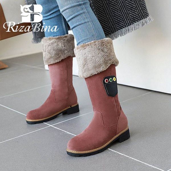boots rizabina 2021 ladies daily snow round toe fashion knee high warm shoes women footwear size 32-43, Black
boots rizabina 2021 ladies daily snow round toe fashion knee high warm shoes women footwear size 32-43, Black