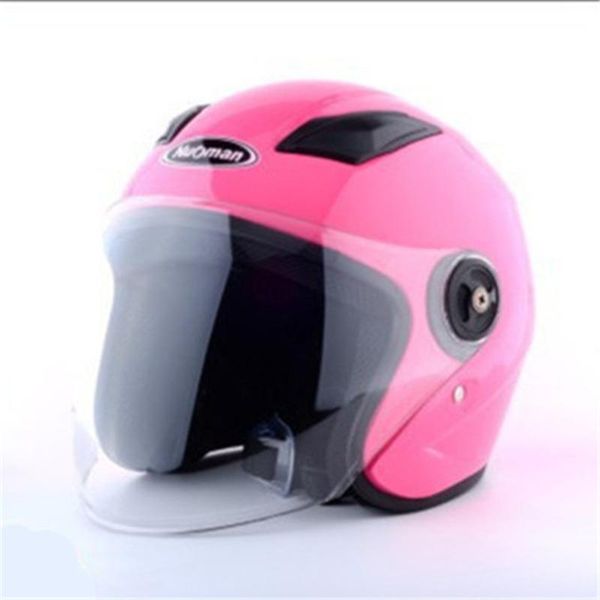 new helmet autumn and winter motorcycle electric car dark lens big half helmet riding protective pink color
new helmet autumn and winter motorcycle electric car dark lens big half helmet riding protective pink color