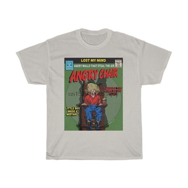 alice in chains angry chair comic t shirt heavy cotton tee