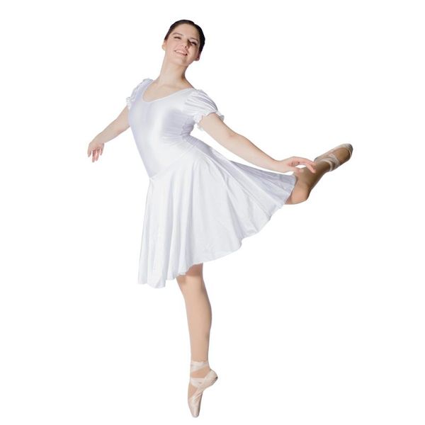 stage wear fuchsia, black and more colors shiny nylon/lycra puffy sleeve ballet dance leotard dress all sizes available, Black;red
stage wear fuchsia, black and more colors shiny nylon/lycra puffy sleeve ballet dance leotard dress all sizes available, Black;red