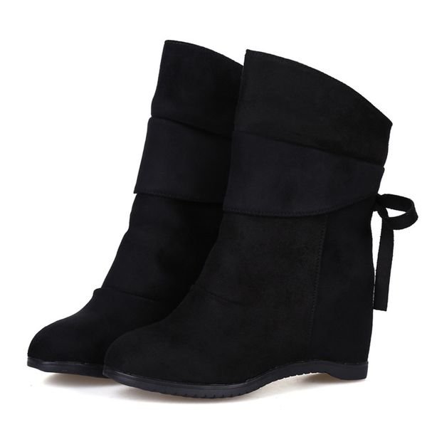 new 2020 autumn winter shoes women height increasing boots fashion women's boots ladies brand ankle botas wedge heels zh2413, Black
new 2020 autumn winter shoes women height increasing boots fashion women's boots ladies brand ankle botas wedge heels zh2413, Black