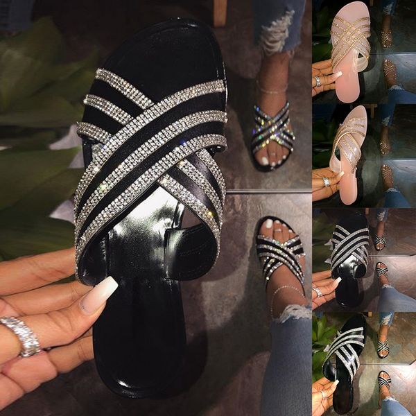 women summer flat bling slippers transparent jelly shoes female flip flops sandals outdoor beach ladies slides shiny shoes, Black
women summer flat bling slippers transparent jelly shoes female flip flops sandals outdoor beach ladies slides shiny shoes, Black