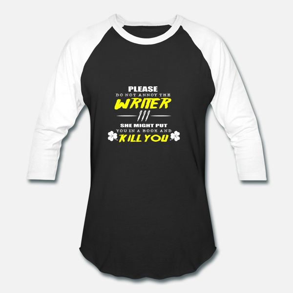 please do not annoy the writer book lover and writ t shirt men custom short sleeve s-xxxl normal crazy authentic summer letter shirt
please do not annoy the writer book lover and writ t shirt men custom short sleeve s-xxxl normal crazy authentic summer letter shirt