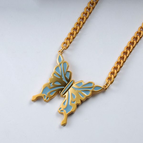 metal necklace butterfly design pendant necklace for fashion rapper zinc alloy pendant necklace, Silver
metal necklace butterfly design pendant necklace for fashion rapper zinc alloy pendant necklace, Silver